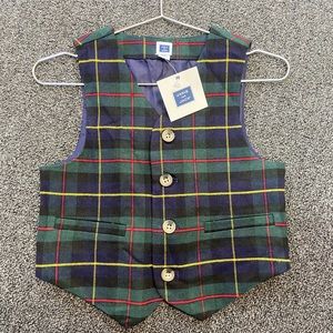 NWT Janie & Jack Wool Suit Vest